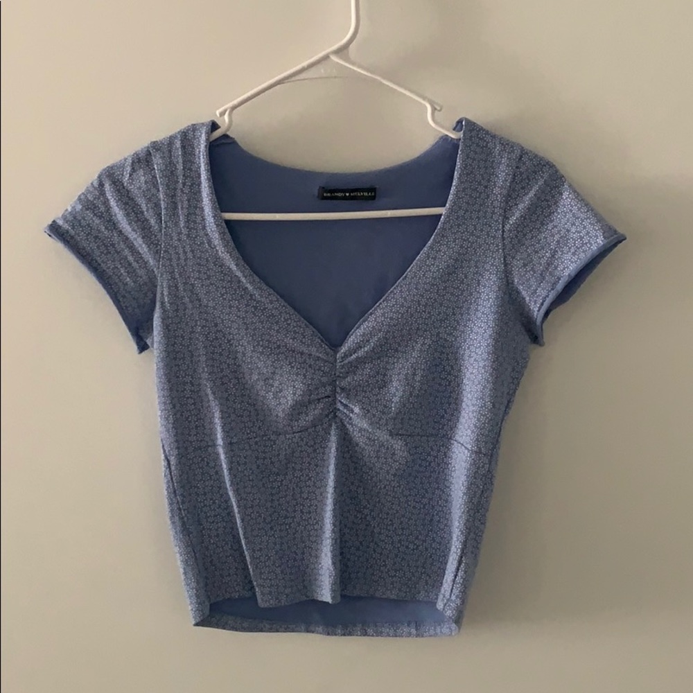 Brandy Melville floral Gina top